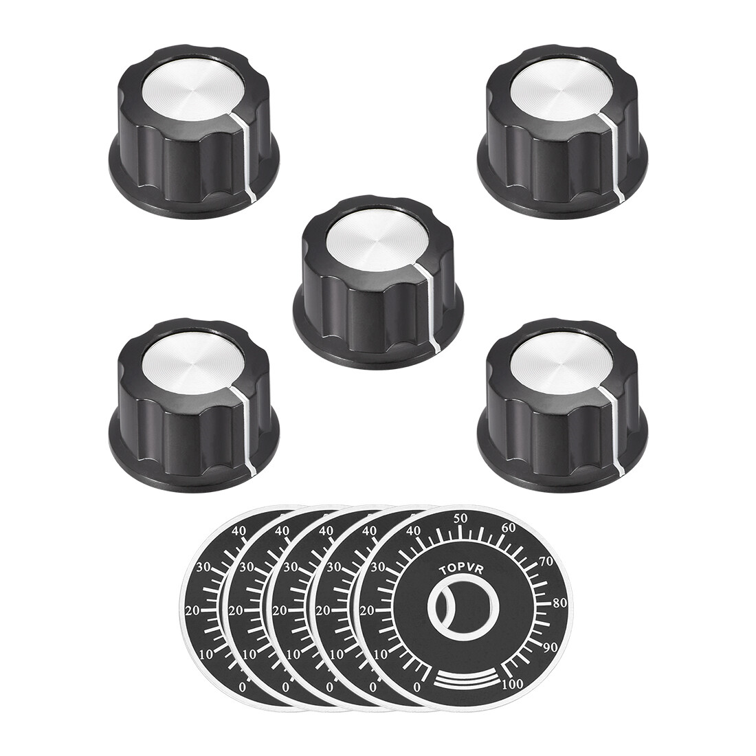 Rheostat Variable Speed Control Aazon.co: Uxcell 5pcs Aluinu Dial Face  Plate Potentioeter Control 12 Volt Variable Speed Switch, image size:1100x1100