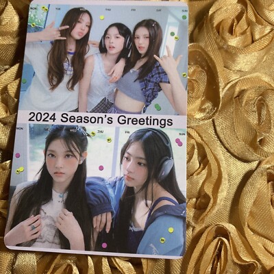 HAERIN NEWJEANS 2024 Edition Celeb K-POP Girl Photo Card CD