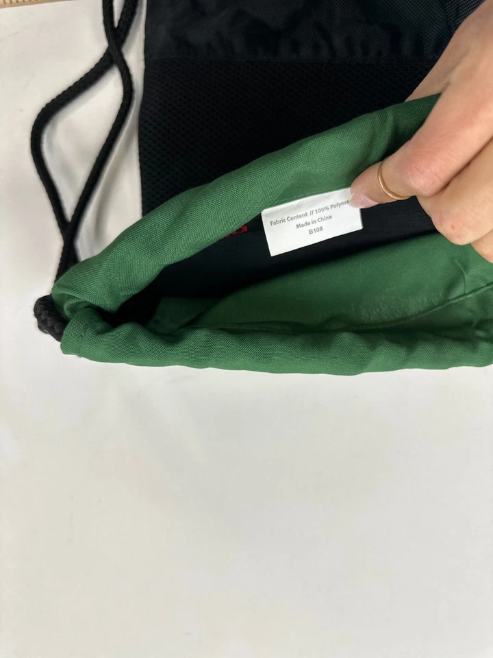 Mochila Mochila Portland Timbers Negra Verde Logo MLS SoccerStraps Bolsillo con Cremallera Foto 4 de 4