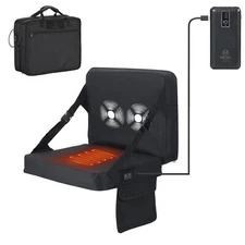 Nice C Heated Seat Cushion, Heated Stadium Seat, Heated Bleacher Seat, Stadiu...