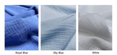 Mussola Di Cotone Doppia Garza Rosa Per Coperte E Cuscini - Foto 9