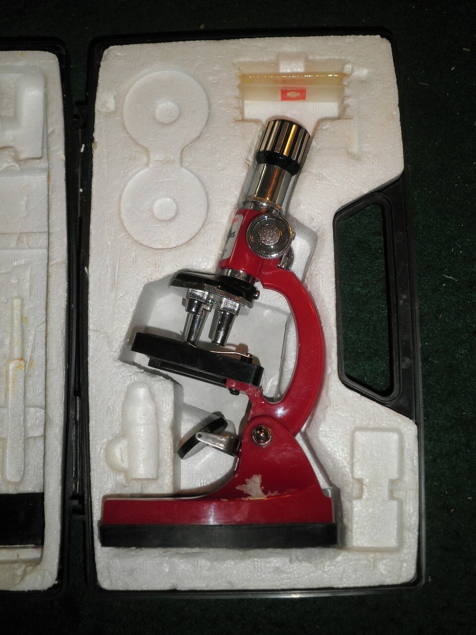 Tasco 1200X Zoom Microscope With Case eBay