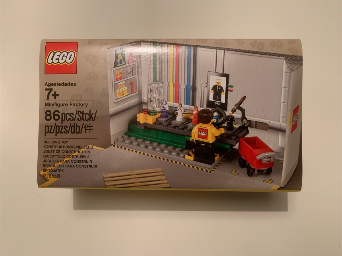 HOT Lego Minifigures Factory Set LEGO Minifigure Factory