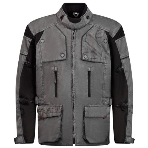 Chaqueta impermeable gris Spada Tuscon V3 CE moto moto - Imagen 4 de 4