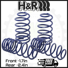 Hr Front And Rear Super Sport Lowering Springs Fits 2011-2014 Ford Mustang