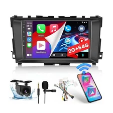 Hikity 2+64G Android 13 Carplay Stereo for Nissan Altima 2013-2018 Wireless C...