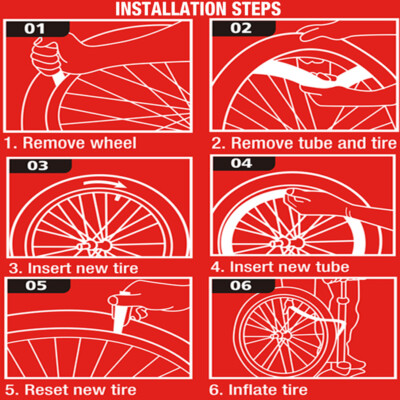 Chao YANG 2Pack Road Bike Tire Set Clincher Foldable Bicycle Tire