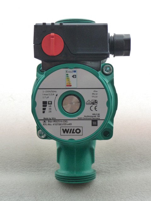 Wilo Star Rs25/4 180mm 4107883 Heizungspumpe pumpe online kaufen | eBay