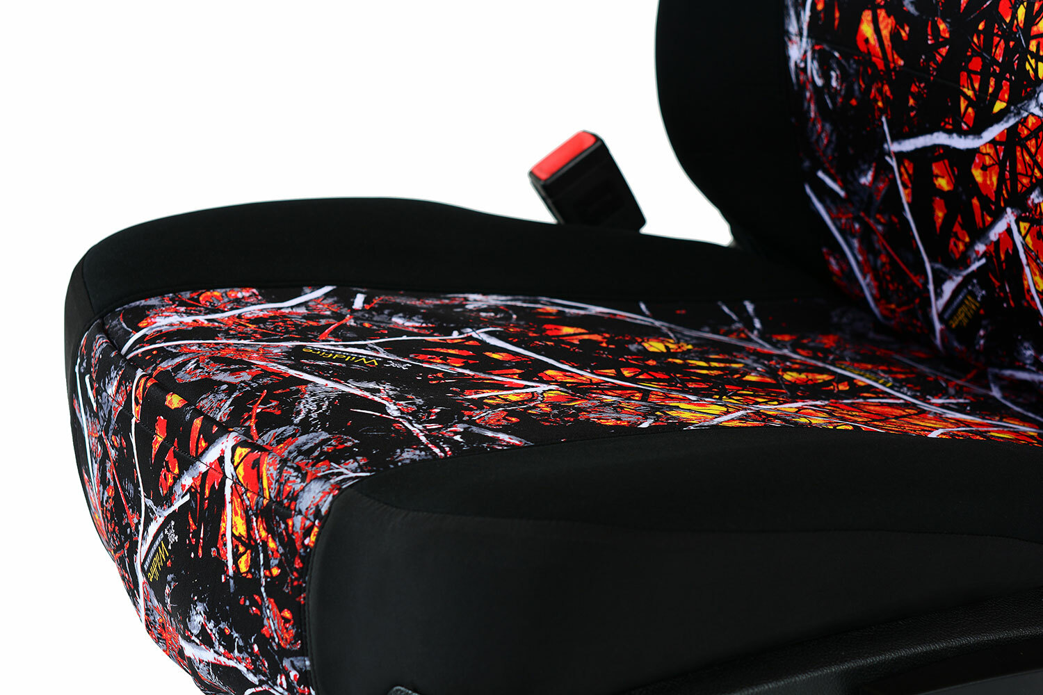 CANVAS WILDFIRE CAMO SEAT COVERS for a pair of Low Back Bucket Seats eBay