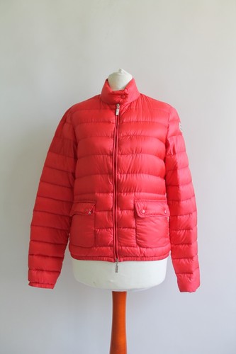 Moncler Lans puffer down jacket lightweight coral red size 0 - 第 11/23 張圖片