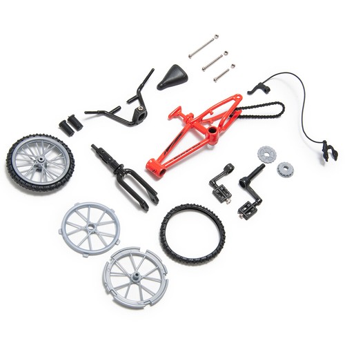 FLYXM Plastic Bicycle Bike Toy For 1/8 1/10 1/12 RC Car Decoration Accessories - 第 9/16 張圖片