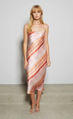 Bec \u0026 Bridge Tommy Midi Silk Dress RRP $340 100% SILK | eBay Australia