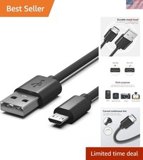 Versatile 5FT Micro USB Charging Cable for Leapfrog LeapPad  Academy Devices