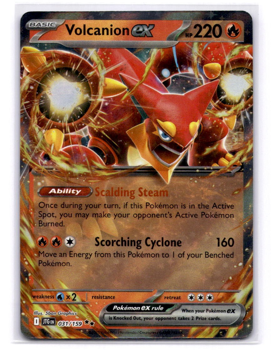 Volcanion ex - Double Rare SV09: Journey Together 031/159 LP-NM