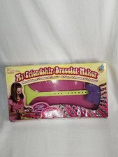 MY FRIENDSHIP BRACELET Maker Kit Travel Bracelet Butterfly Loom w Threads
