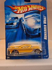 Hot Wheels Nomadder What Diecast Car 1:64 Yellow/Silver Unopened Box 2006