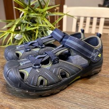 Merrell Hydro 4M US 3 UK 35 EU Kids Waterproof Sport Sandals Blue Green