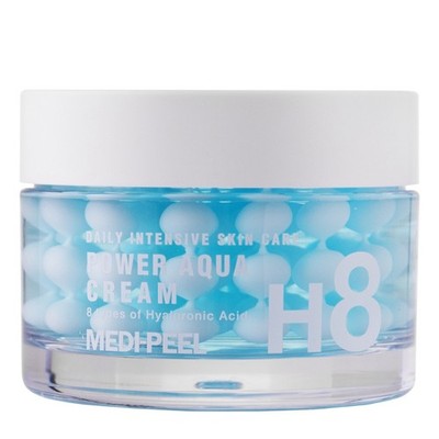 MEDI-PEEL, 50 g   feuchtigkeitsspendendes Creme-Gel mit Hyaluronsäure-Kapseln
