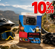 1080P Sports Cam Waterproof full hd 1080p - 30M waterproof