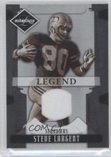 2008 Leaf Limited Legend Threads 64/100 Steve Largent #183 HOF 0m8