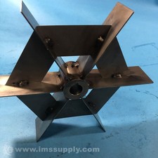 6 Blade Impeller, 10" x 10" FNIP