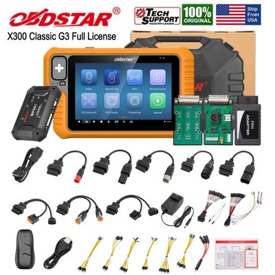 OBDSTAR X300 Classic G3 Key Master IMMO Progarmmer for Car/HD/E-Car/Motorcycle