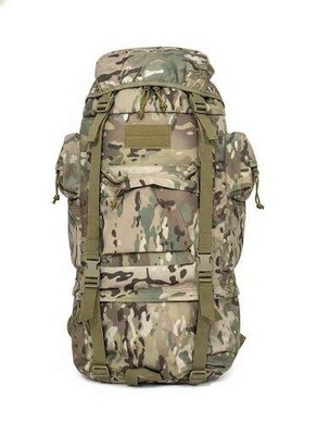 LARGE 70L-80L TACTICAL MILITARY RUCKSACK-MULTICAM CAMO BACKPACK-HIKING SURVIVAL