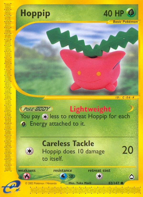 Pokemon Hoppip (83/190) Aquapolis LP