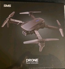 SMS Drone Ready to Fly Quadcopter w/ 4K HD Camera, Obstacle Avoidance 65088