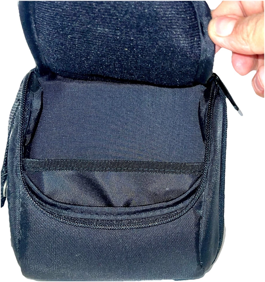 Estuche Vintage Retro Años 90 CASE LOGIC 12 CD DVD Estuche Soporte Funda Negro Folio Cremallera Foto 4 de 4