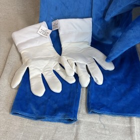 Sonic the Hedgehog Blue Plush Costume Jumpsuit and Spiked Headpiece Set Size 6-7