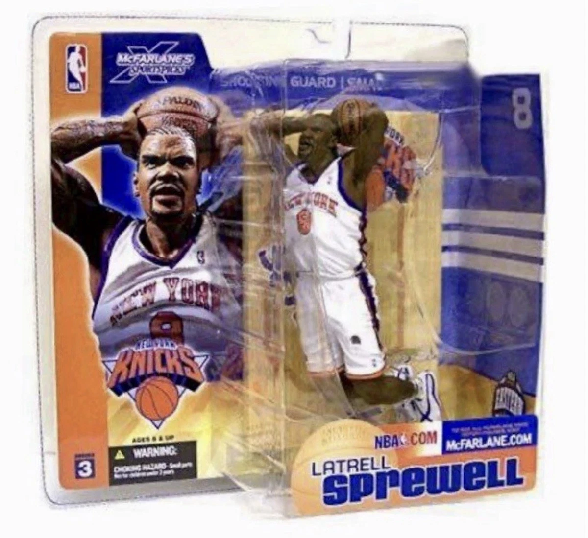 Latrell Sprewell New York Knicks NBA Action Figures for sale | eBay