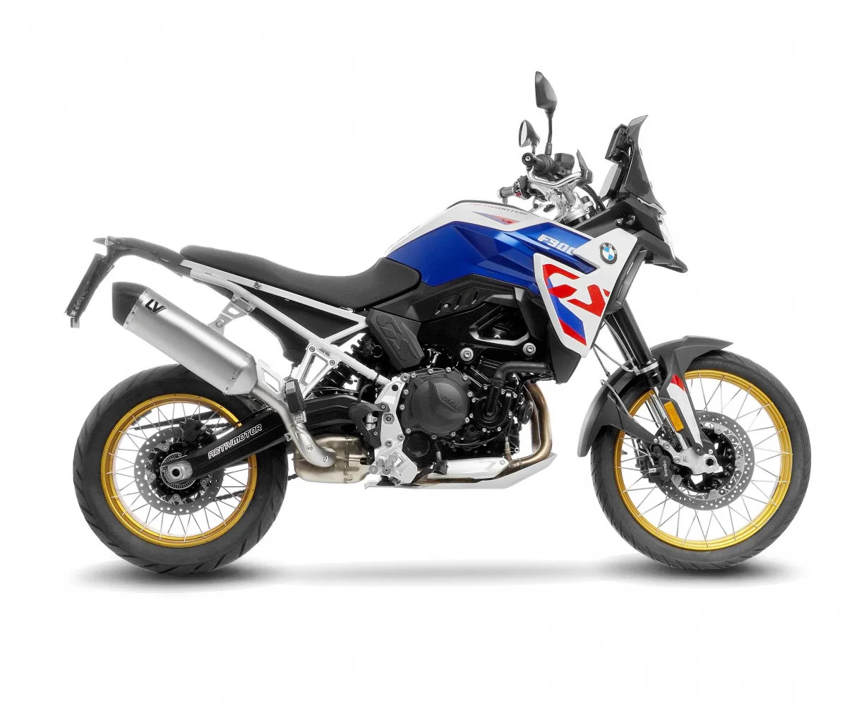 LeoVince Muffler exhaust LV14 TITANIUM Appr E5+ BMW F 900 GS/ADVENTURE 2024 2026