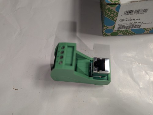NEW GENUINE PHOENIX CONTACT VIP-3/SC/RJ45 VARIOFACE MODULE 2900701 MADE ...