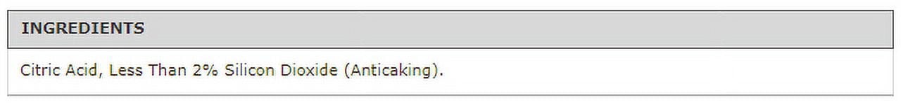 Mrs. Wages Citric Acid 12 oz Canister, Salsa and Jam