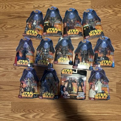 Lot of 12 - 2005 Star Wars Revenge of the Sith Hasbro Figures New in Box