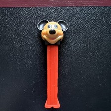 Disney Mickey Mouse PEZ Candy Dispenser, Red Stem Character Dispenser