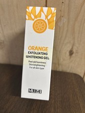 Orange Exfoliating Whitening Gel, Unisex-Adult Deep Cleansing Peel for Face