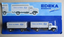 Minitruck Werbe Truck Biertruck "EDEKA" - Oldtimer LKW  MAN - OVP