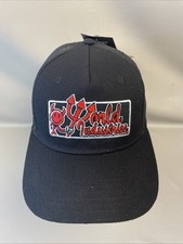 World Industries Hat Mens Snapback Black Devilman Trucker Skater Street Y2K NWT