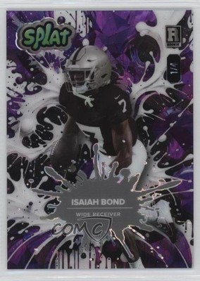 2025 Splat Breakers Brick Crystal Holographic Foil 1/4 Isaiah Bond Rookie RC s5q