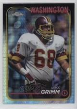2024 Topps Chrome Prism Refractor Russ Grimm #197 HOF 0y59