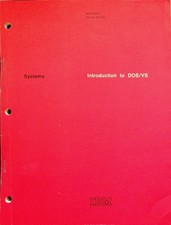IBM: Einführung in DOS/VS Second Edition. GC33-5370-1
