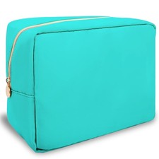 Nylon Large Makeup Bag Travel Pouch for , Preppy Big Makeup Bag Cute Cosmetic...
