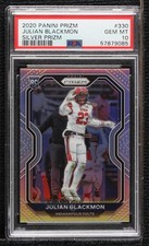 2020 Panini Prizm Rookie Silver Prizm Julian Blackmon #330 PSA 10 GEM MT 00jx