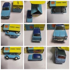 Corgi Toys 216 Austin A40 Saloon Light Blue Diecast Model with Box 