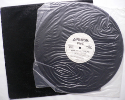 FIVE - WHEN THE LIGHTS GO OUT - VINYL  12'', PROMO, 33 1/3 RPM-GER 1998