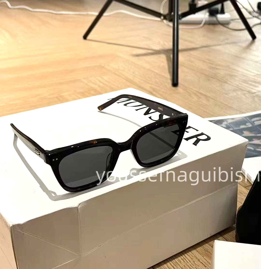 2026 GentleMonster Soho T1 Sunglasses Brown Frame Black Lenses | eBay