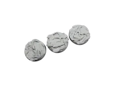 Winter Shale Bases, Round 50mm (2) | Auslaufartikel | Micro Art Studio
