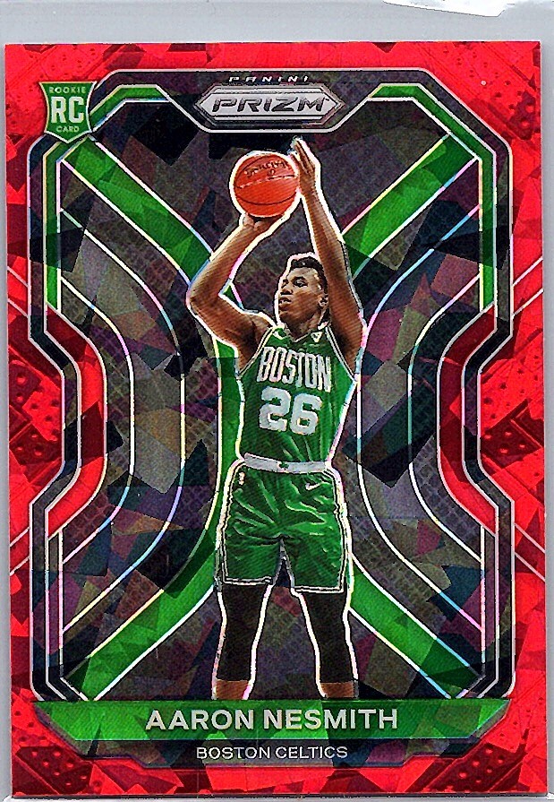 2020-21 Panini Prizm #282 Aaron Nesmith Red Ice Prizms